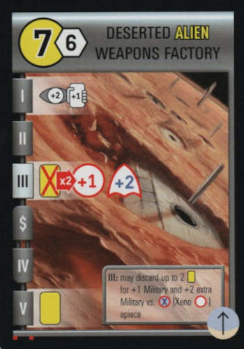 deserted alien weapons factory
