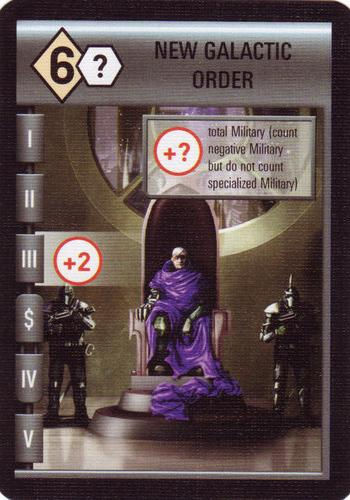 New Galactic Order