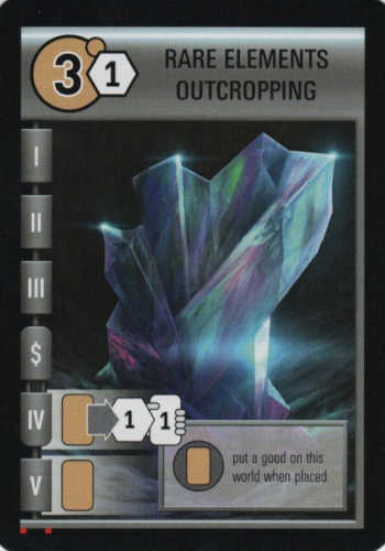 rare elements outcropping